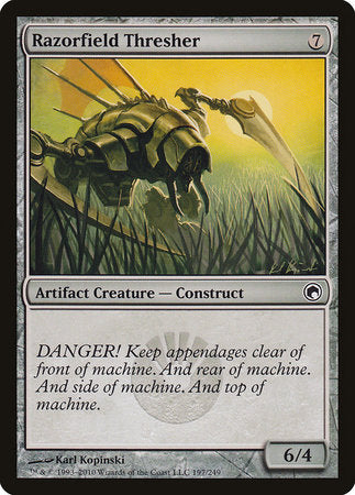 Razorfield Thresher [Scars of Mirrodin] | Enigma On Main