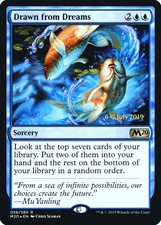 Drawn from Dreams  [Core Set 2020 Prerelease Promos] | Enigma On Main