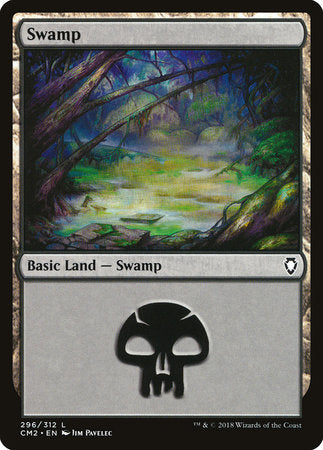 Swamp (296) [Commander Anthology Volume II] | Enigma On Main