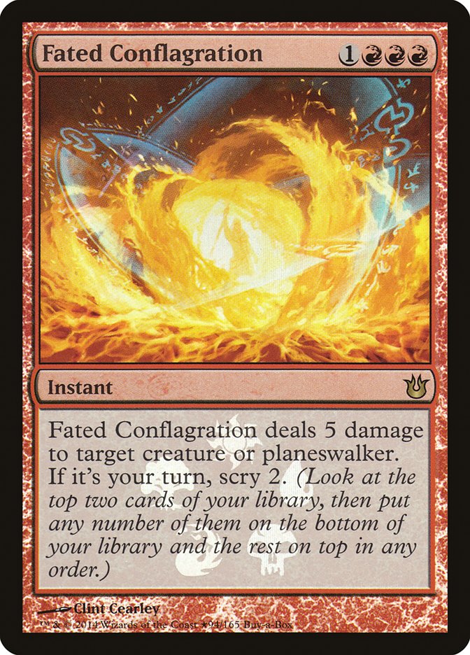 Fated Conflagration (Buy-A-Box) [Born of the Gods Promos] | Enigma On Main