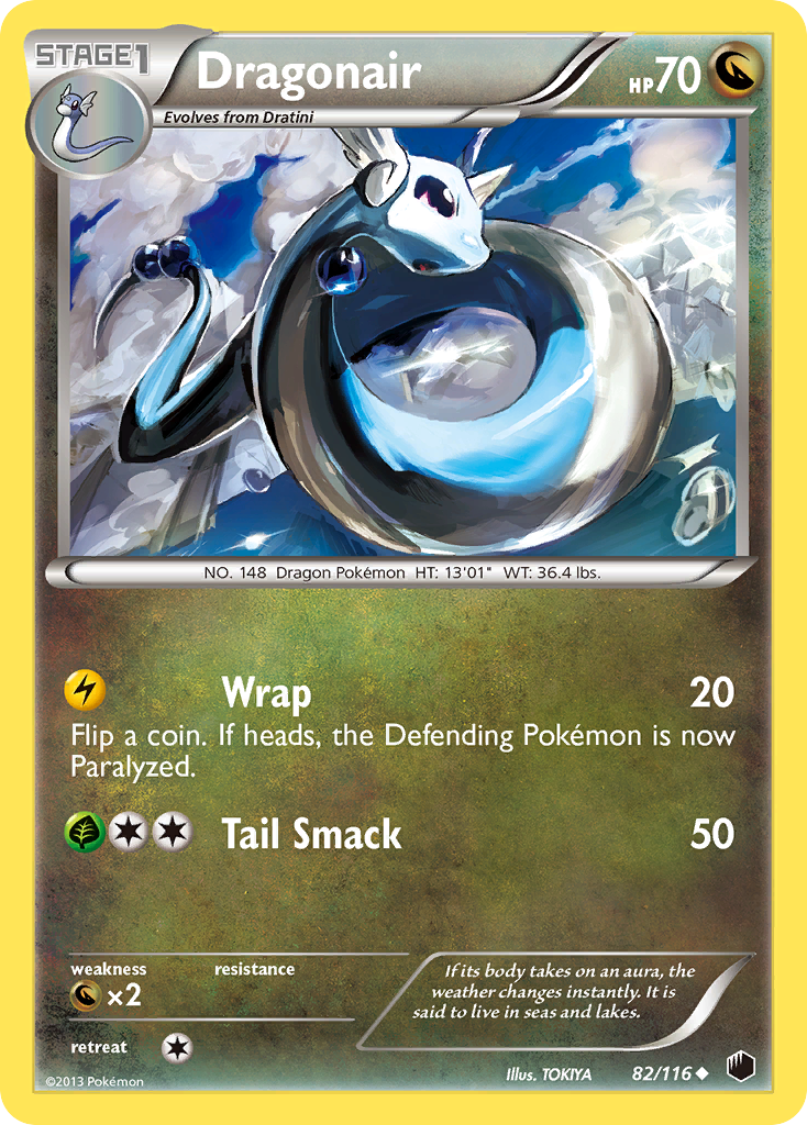 Dragonair (82/116) [Black & White: Plasma Freeze] | Enigma On Main