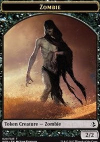 Zombie // Trueheart Duelist Token [Amonkhet Tokens] | Enigma On Main