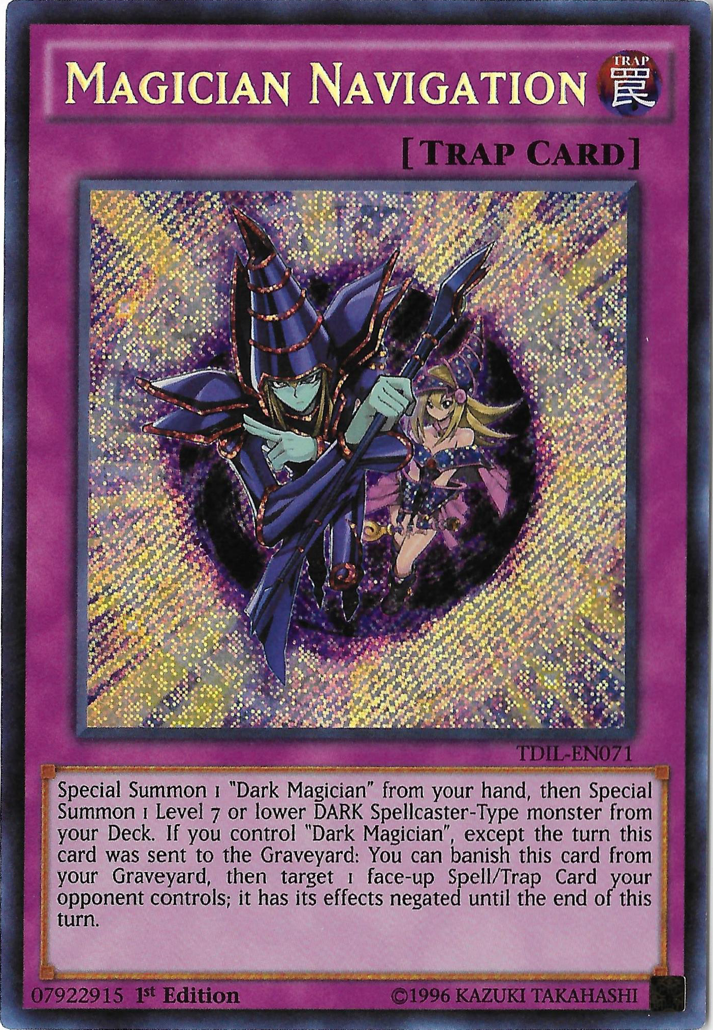 Magician Navigation [TDIL-EN071] Secret Rare | Enigma On Main