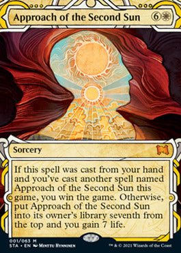 Approach of the Second Sun (Etched Foil) [Strixhaven Mystical Archive] | Enigma On Main