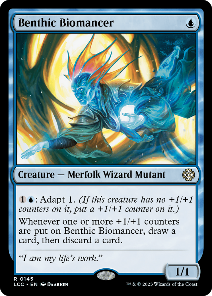 Benthic Biomancer [The Lost Caverns of Ixalan Commander] | Enigma On Main