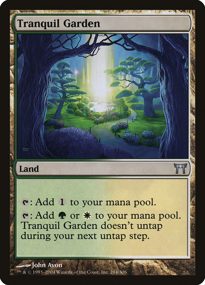 Tranquil Garden [Champions of Kamigawa] | Enigma On Main