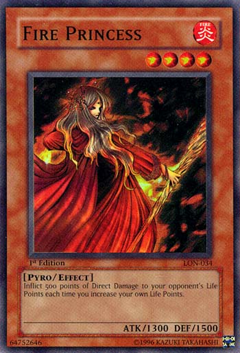 Fire Princess [LON-034] Super Rare | Enigma On Main