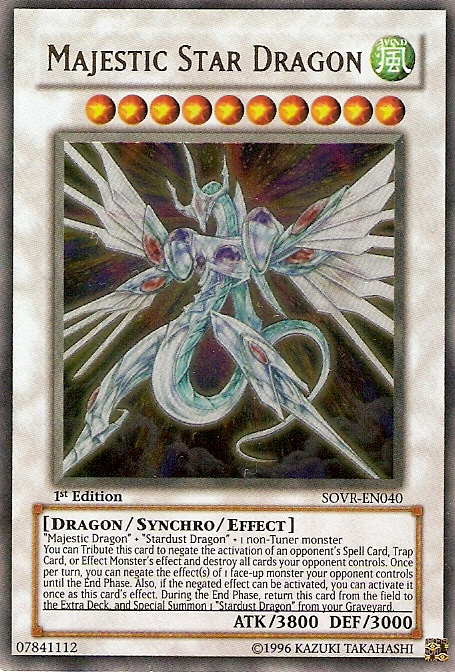 Majestic Star Dragon [SOVR-EN040] Ultra Rare | Enigma On Main