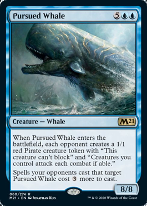 Pursued Whale [Core Set 2021] | Enigma On Main