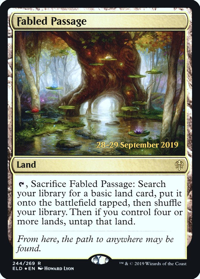Fabled Passage  [Throne of Eldraine Prerelease Promos] | Enigma On Main