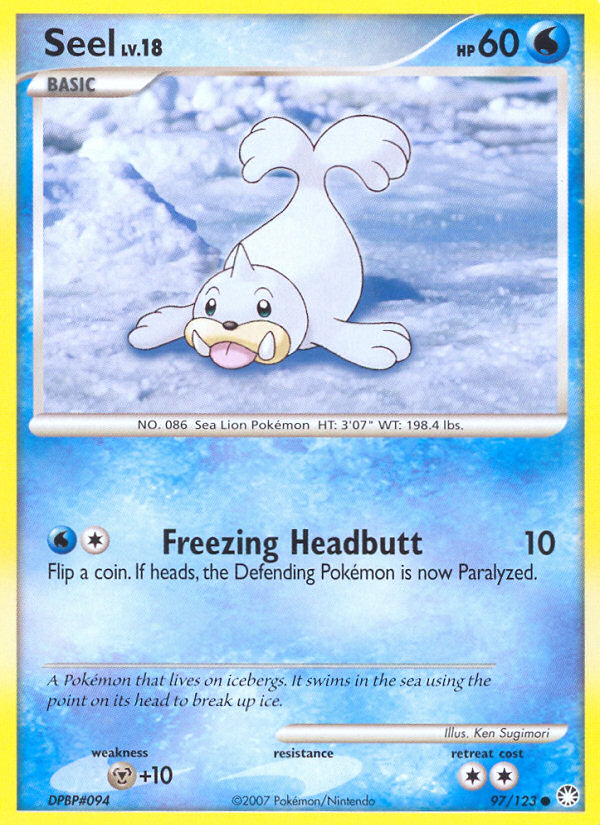 Seel (97/123) [Diamond & Pearl: Mysterious Treasures] | Enigma On Main