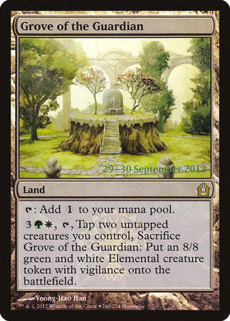 Grove of the Guardian [Return to Ravnica Promos] | Enigma On Main