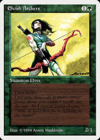 Elvish Archers [Summer Magic / Edgar] | Enigma On Main