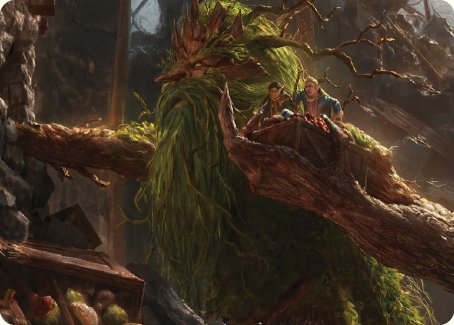 Treebeard, Gracious Host Art Card [The Lord of the Rings: Tales of Middle-earth Art Series] | Enigma On Main