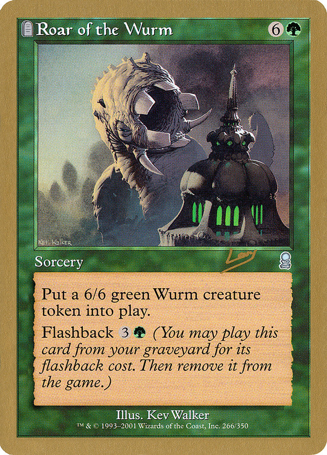 Roar of the Wurm (Raphael Levy) [World Championship Decks 2002] | Enigma On Main