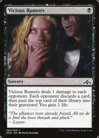 Vicious Rumors [Guilds of Ravnica] | Enigma On Main