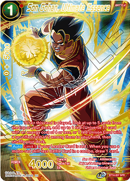 Son Gohan, Ultimate Essence (SPR) (BT14-007) [Cross Spirits] | Enigma On Main