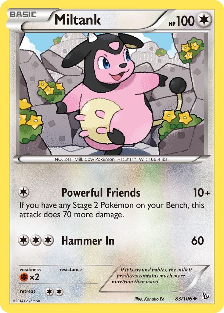 Miltank (83/106) [XY: Flashfire] | Enigma On Main