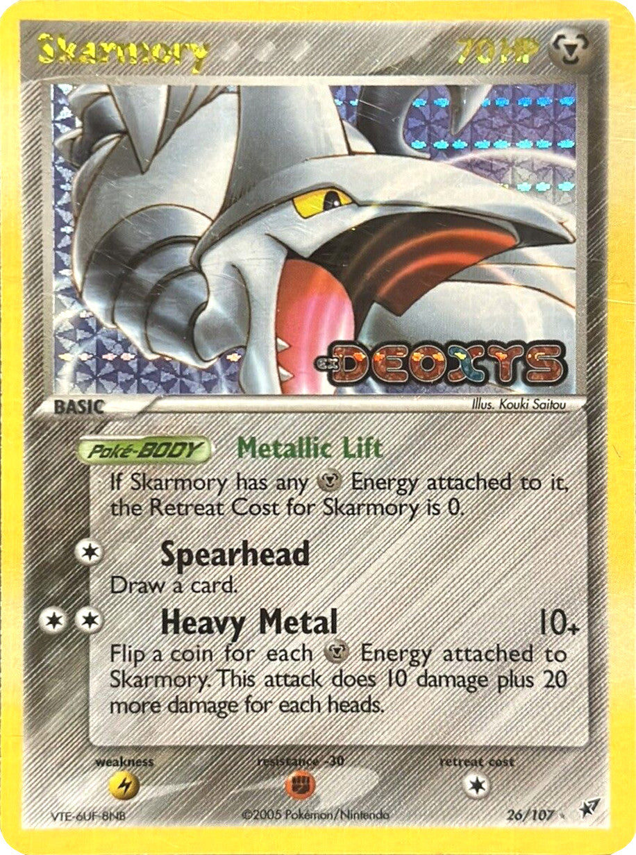 Skarmory (26/107) (Stamped) [EX: Deoxys] | Enigma On Main