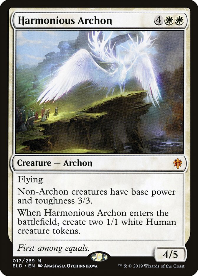 Harmonious Archon [Throne of Eldraine] | Enigma On Main