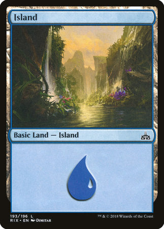 Island [Rivals of Ixalan] | Enigma On Main