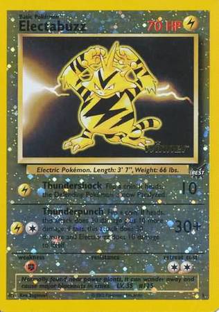 Electabuzz (1) (Winner) [Best of Promos] | Enigma On Main