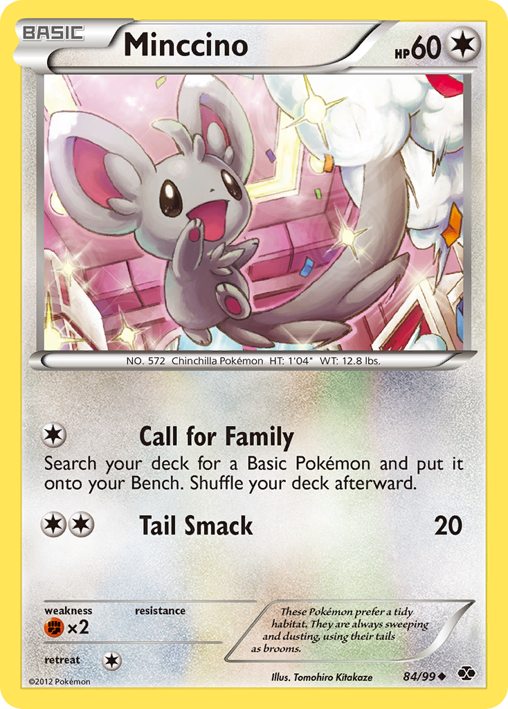 Minccino (84/99) [Black & White: Next Destinies] | Enigma On Main