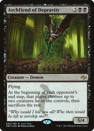 Archfiend of Depravity [Fate Reforged Promos] | Enigma On Main