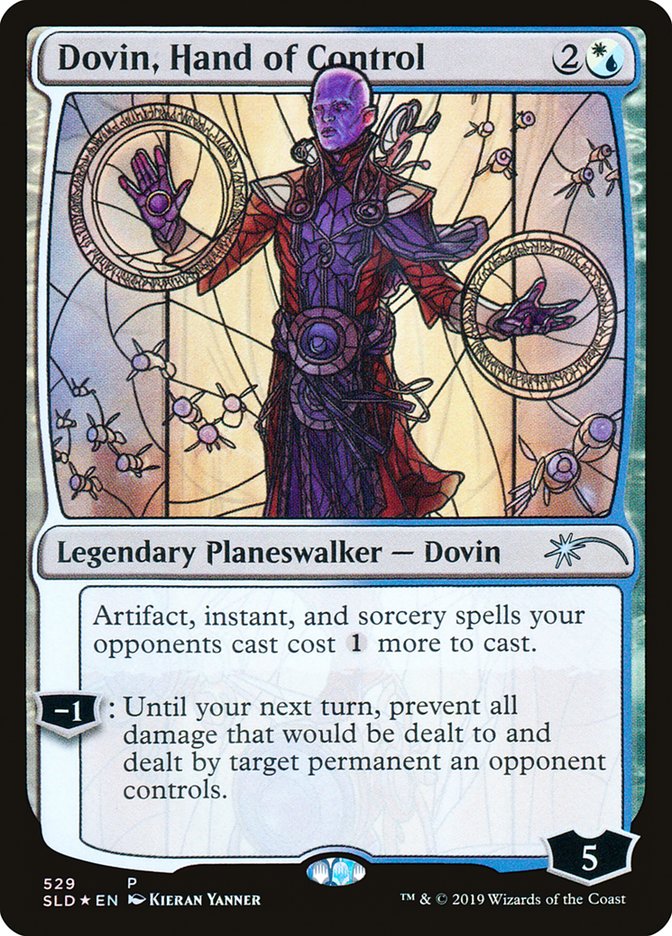 Dovin, Hand of Control (Stained Glass) [Secret Lair Drop Promos] | Enigma On Main