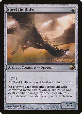 Steel Hellkite [Scars of Mirrodin Promos] | Enigma On Main