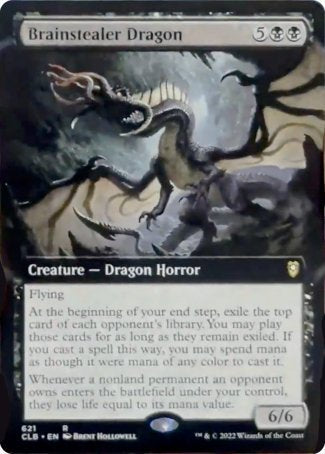 Brainstealer Dragon (Extended Art) [Commander Legends: Battle for Baldur's Gate] | Enigma On Main