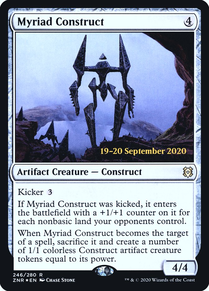 Myriad Construct  [Zendikar Rising Prerelease Promos] | Enigma On Main