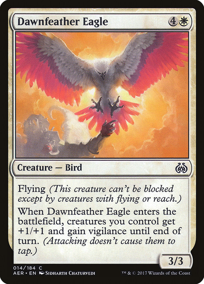 Dawnfeather Eagle (Intro Pack) [Aether Revolt Promos] | Enigma On Main