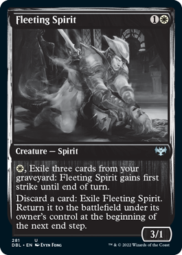 Fleeting Spirit [Innistrad: Double Feature] | Enigma On Main