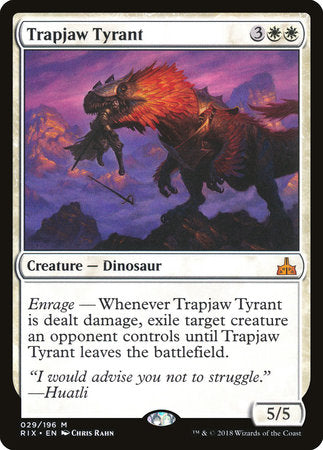 Trapjaw Tyrant [Rivals of Ixalan] | Enigma On Main