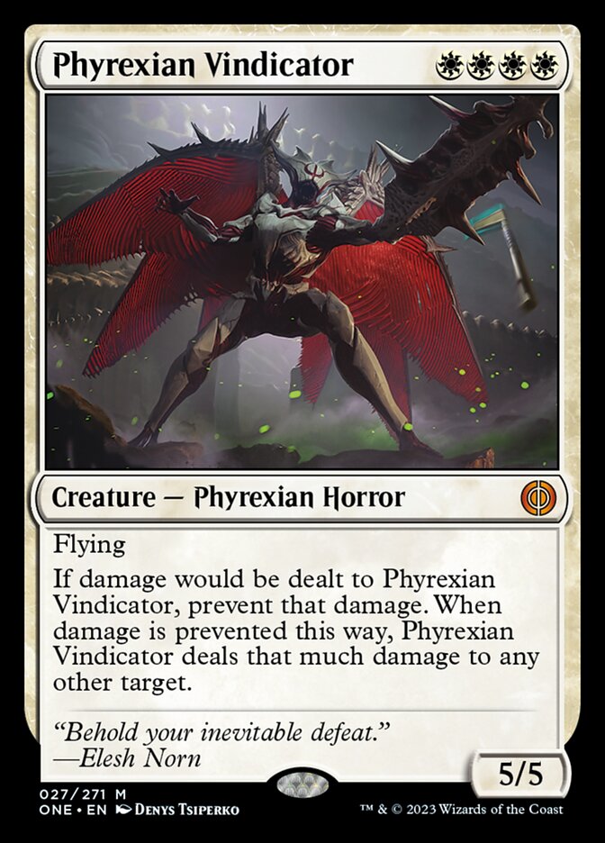 Phyrexian Vindicator [Phyrexia: All Will Be One] | Enigma On Main