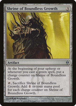 Shrine of Boundless Growth [New Phyrexia] | Enigma On Main