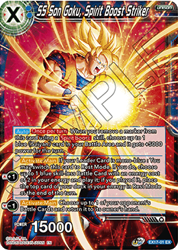 SS Son Goku, Spirit Boost Striker [EX17-01] | Enigma On Main