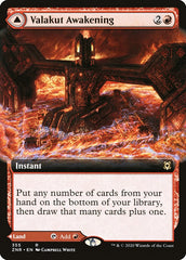 Valakut Awakening // Valakut Stoneforge (Borderless) [Zendikar Rising] | Enigma On Main