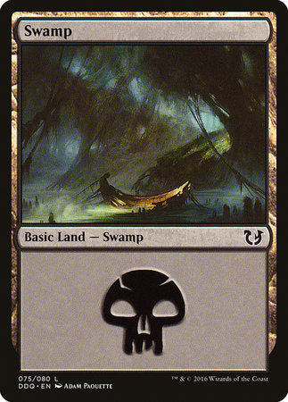 Swamp (75) [Duel Decks: Blessed vs. Cursed] | Enigma On Main