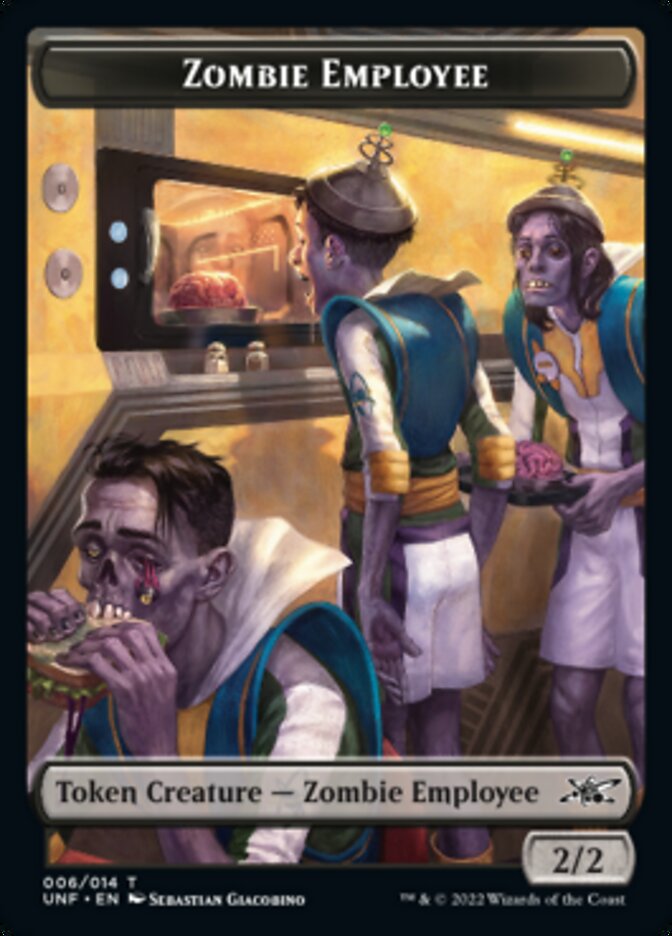 Zombie Employee Token [Unfinity Tokens] | Enigma On Main