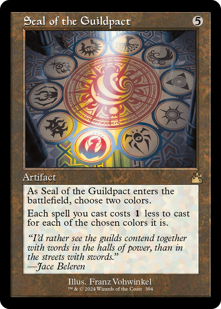 Seal of the Guildpact (Retro Frame) [Ravnica Remastered] | Enigma On Main