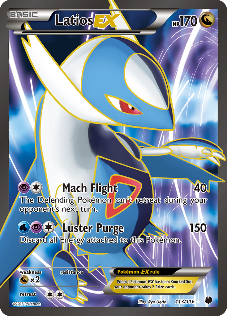 Latios EX (113/116) [Black & White: Plasma Freeze] | Enigma On Main