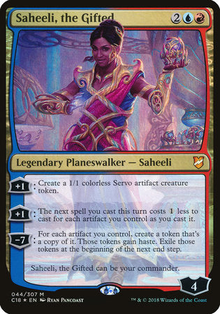 Saheeli, the Gifted (Commander 2018) [Commander 2018 Oversized] | Enigma On Main