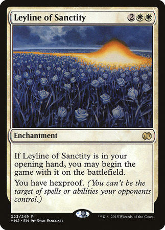 Leyline of Sanctity [Modern Masters 2015] | Enigma On Main