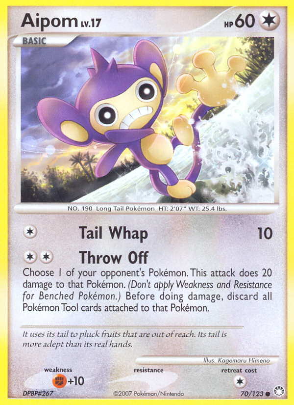 Aipom (70/123) [Diamond & Pearl: Mysterious Treasures] | Enigma On Main