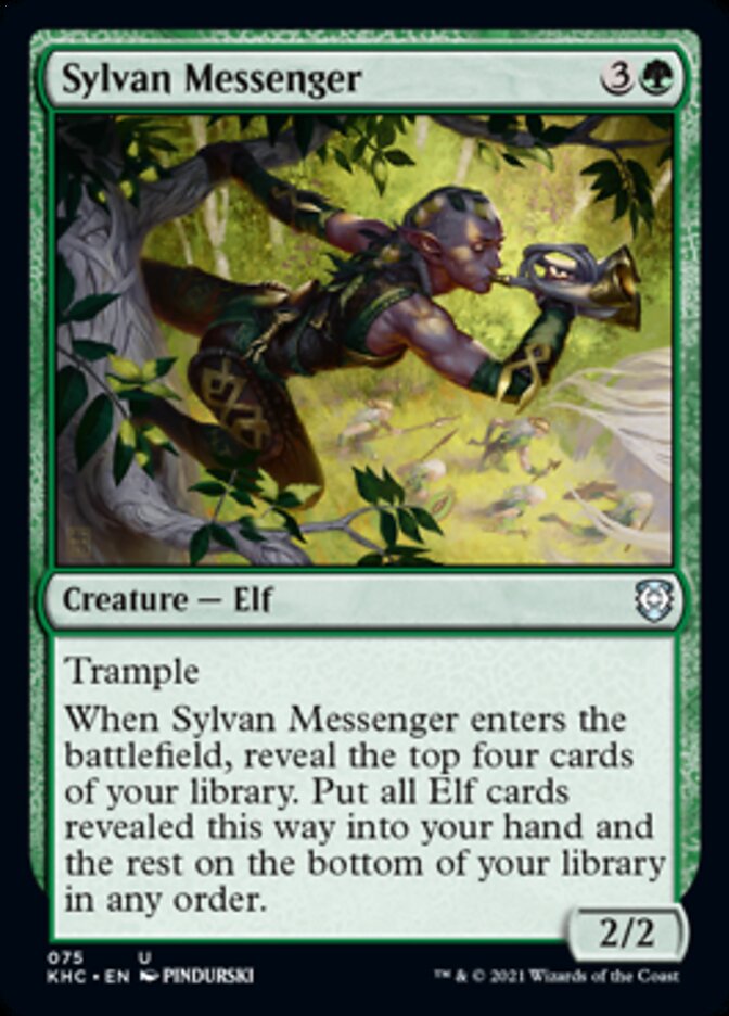 Sylvan Messenger [Kaldheim Commander] | Enigma On Main