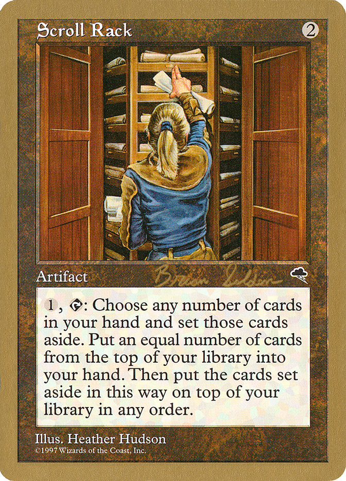 Scroll Rack (Brian Selden) [World Championship Decks 1998] | Enigma On Main