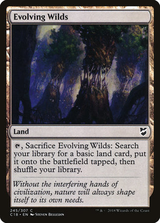 Evolving Wilds [Commander 2018] | Enigma On Main