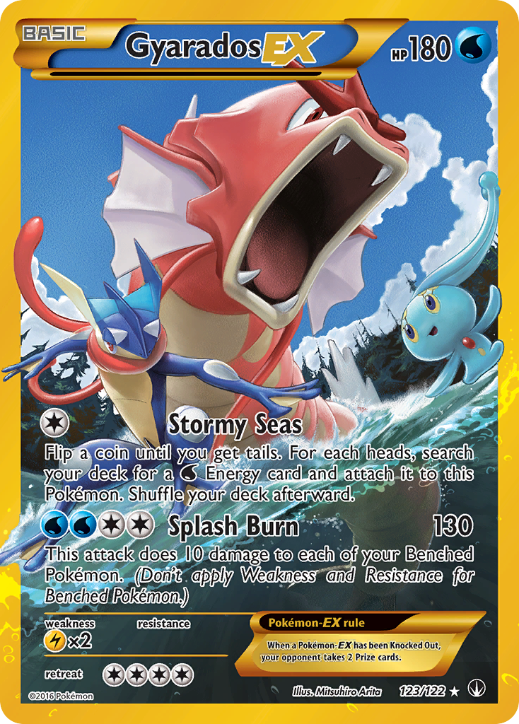 Gyarados EX (123/122) [XY: BREAKpoint] | Enigma On Main